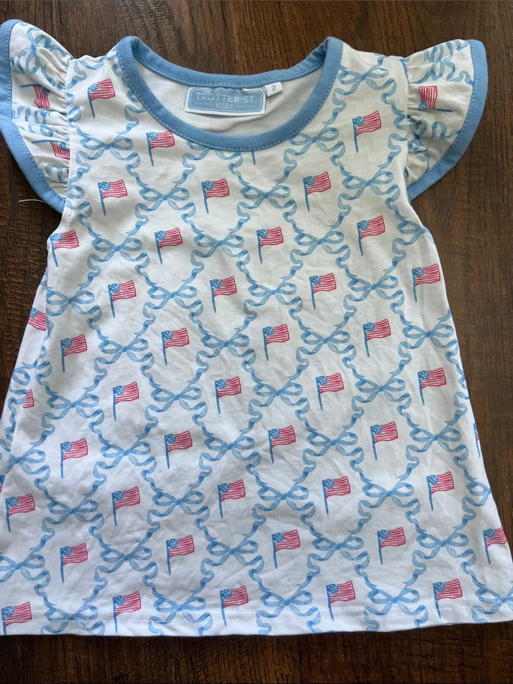 Trotter Street Americana Tiered Skort Set